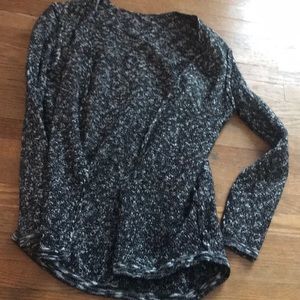 Wool salt and pepper cardigan